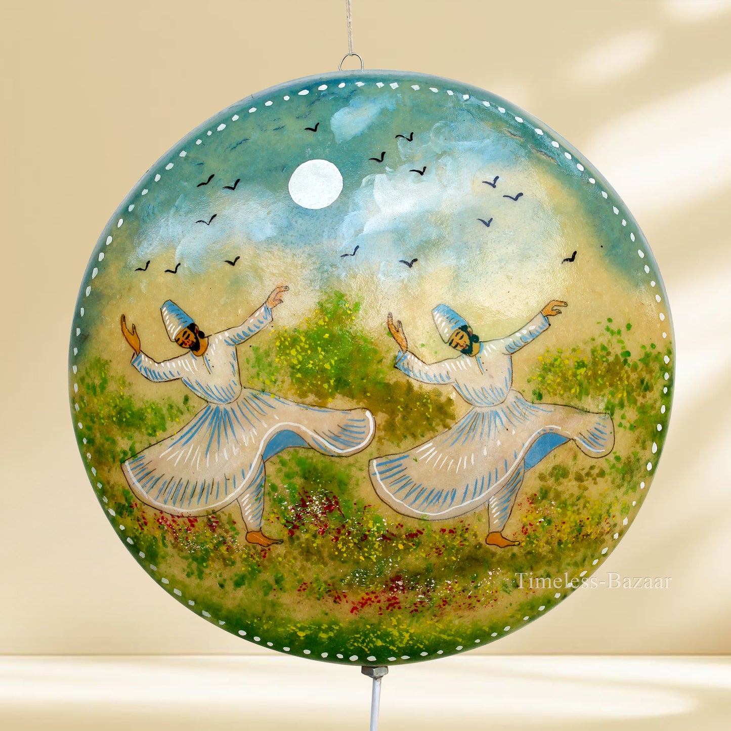 Sufi Serenity (Hand-Painted)